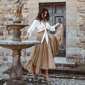 Spell Grace Tulle Skirt Size M, Collectible!